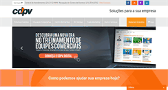 Desktop Screenshot of cdpv.com.br
